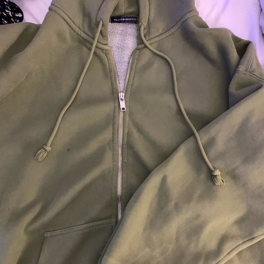 Brandy Melville christy zip up